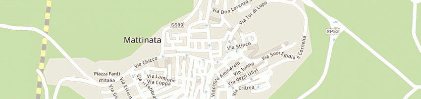 Mappa della impresa capital car srl a MATTINATA