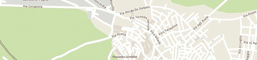 Mappa della impresa sinesi sabino tommaso a CANOSA DI PUGLIA