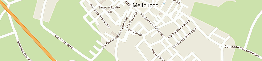 Mappa della impresa cirillo salvatore  a MELICUCCO