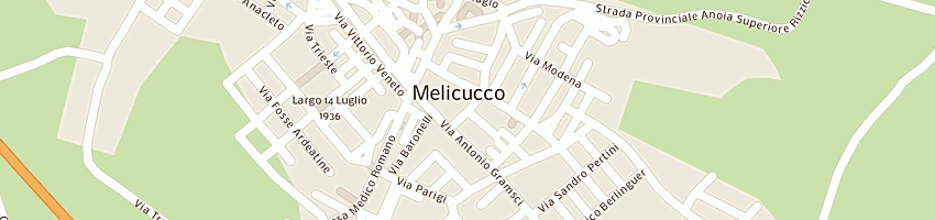 Mappa della impresa tcem srl trasporti calcestruzzi edelizia mov terra a MELICUCCO