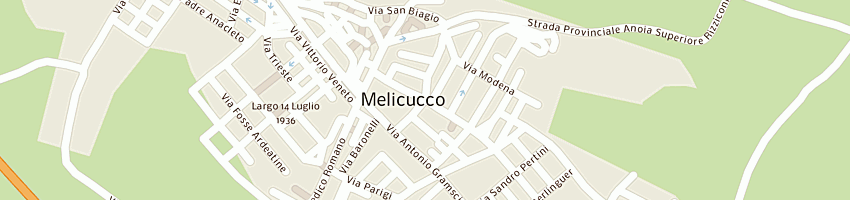 Mappa della impresa bellissimo paolo a MELICUCCO