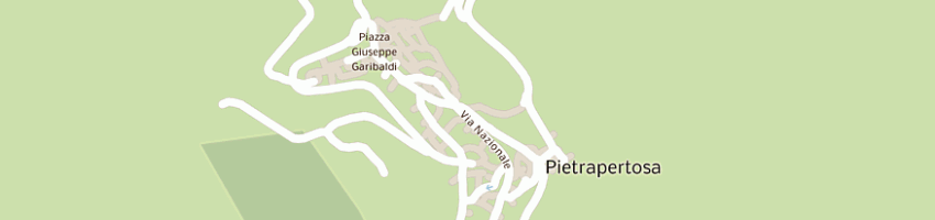 Mappa della impresa hotel il frantoio a PIETRAPERTOSA