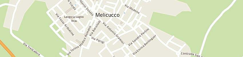 Mappa della impresa scattarreggia silvana  a MELICUCCO