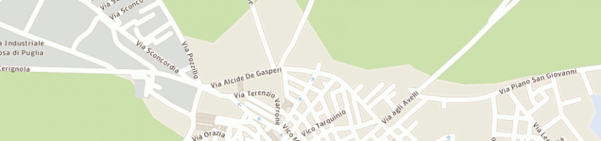 Mappa della impresa boccuto costanzo a CANOSA DI PUGLIA