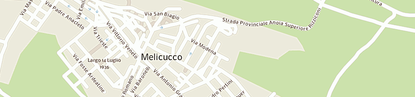 Mappa della impresa malavenda giuseppe a REGGIO CALABRIA