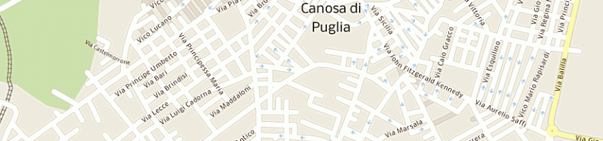 Mappa della impresa reibaldi luciano a CANOSA DI PUGLIA