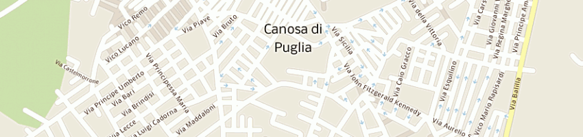 Mappa della impresa agenzia optima viaggi a ANDRIA