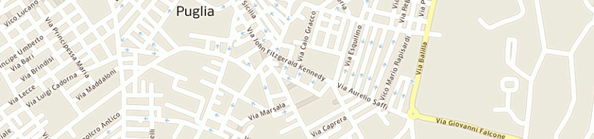 Mappa della impresa tsa srl a CANOSA DI PUGLIA