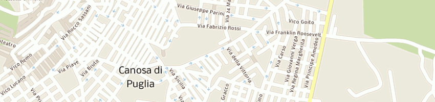 Mappa della impresa di palma luigi a CANOSA DI PUGLIA