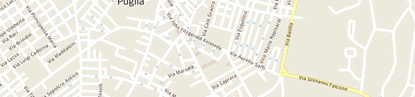 Mappa della impresa banca antonveneta spa a CANOSA DI PUGLIA