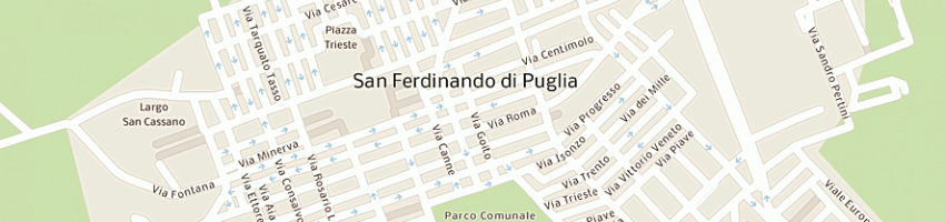 Mappa della impresa vangi matteo a SAN FERDINANDO DI PUGLIA