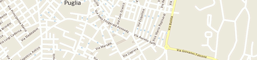 Mappa della impresa credito emiliano (spa) a CANOSA DI PUGLIA
