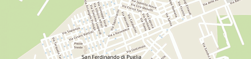 Mappa della impresa verzicco srl a SAN FERDINANDO DI PUGLIA