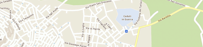 Mappa della impresa mattoli luigi a CANOSA DI PUGLIA