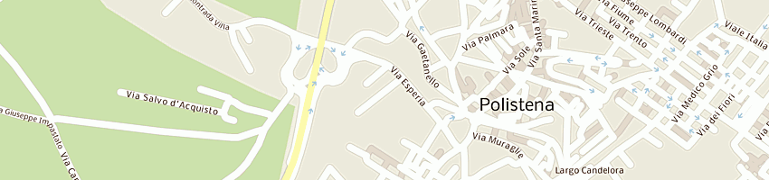Mappa della impresa suore della divina volonta' a POLISTENA