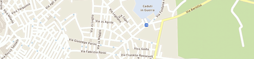 Mappa della impresa due elle sas di luisi anna lucia e c a CANOSA DI PUGLIA