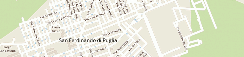 Mappa della impresa capacchione gianfranco a SAN FERDINANDO DI PUGLIA