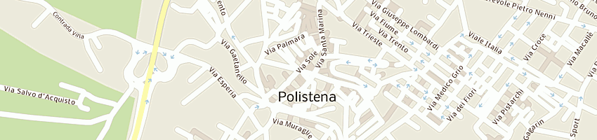 Mappa della impresa pisano giuseppe a POLISTENA