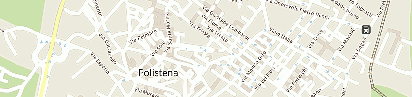 Mappa della impresa albanese domenico a POLISTENA