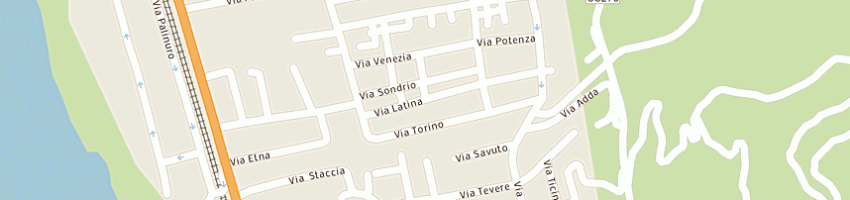Mappa della impresa guido rizzo marmi snc  a AMANTEA