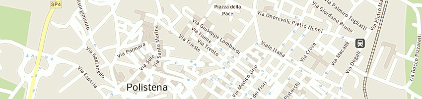 Mappa della impresa sporting club  a POLISTENA