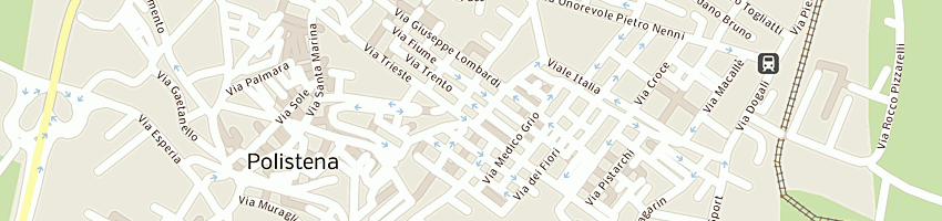 Mappa della impresa chicolandia di borgese rosa a POLISTENA