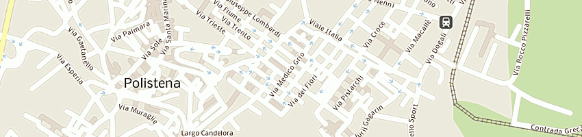 Mappa della impresa loschiavo michele a POLISTENA