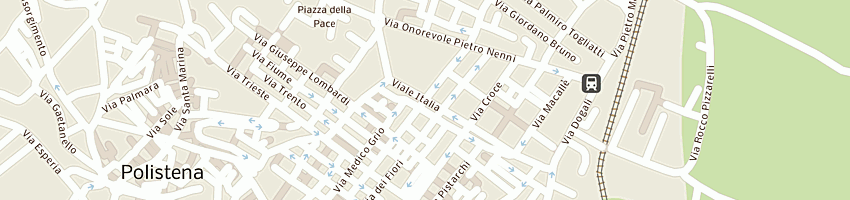 Mappa della impresa reitano francesco giuseppe a POLISTENA