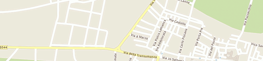 Mappa della impresa oleificio casale di ingianni angelo e c sas a TRINITAPOLI