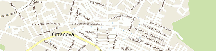 Mappa della impresa scuole pubbliche  a CITTANOVA