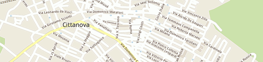 Mappa della impresa misav sas di foci luisa e c a CITTANOVA