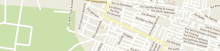 Mappa della impresa marino cosimo damiano a TRINITAPOLI