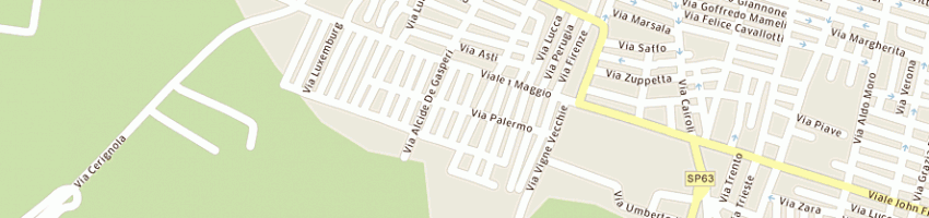 Mappa della impresa scuola materna a TRINITAPOLI