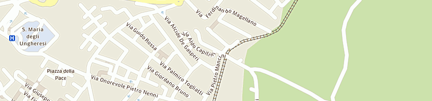 Mappa della impresa pochi' ferdinando a CINQUEFRONDI