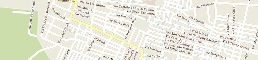 Mappa della impresa acri nicola a TRINITAPOLI