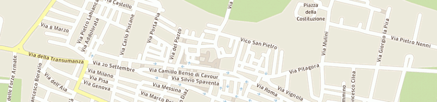 Mappa della impresa caputo giuseppe odontoiatra a TRINITAPOLI