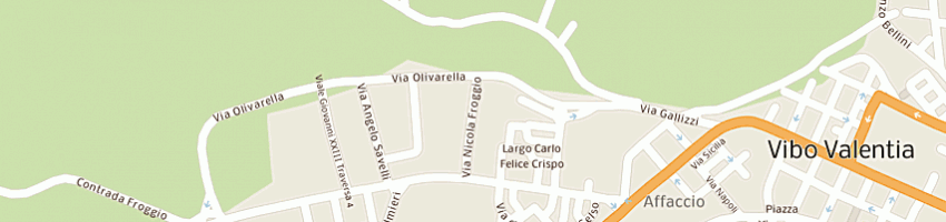 Mappa della impresa mangone alessandro a VIBO VALENTIA