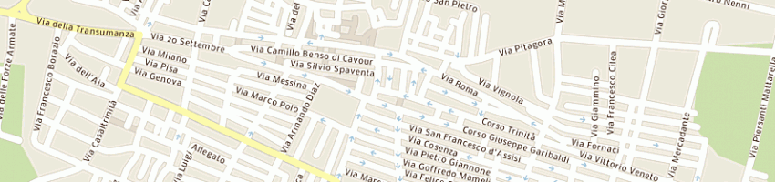 Mappa della impresa centro di lettura globeglotter a TRINITAPOLI