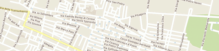 Mappa della impresa di pillo giuseppe a TRINITAPOLI