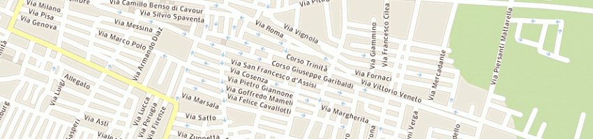Mappa della impresa de felice maria giuseppe a TRINITAPOLI