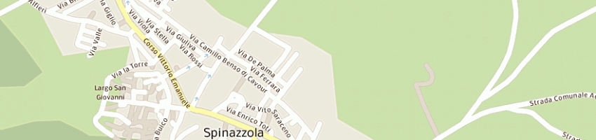 Mappa della impresa games club mari a SPINAZZOLA