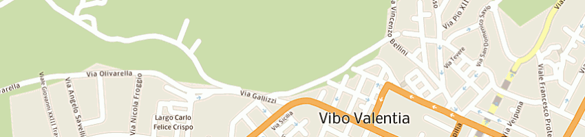 Mappa della impresa guastalegname srl a VIBO VALENTIA