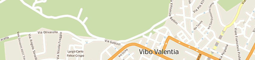 Mappa della impresa polo universitario a VIBO VALENTIA