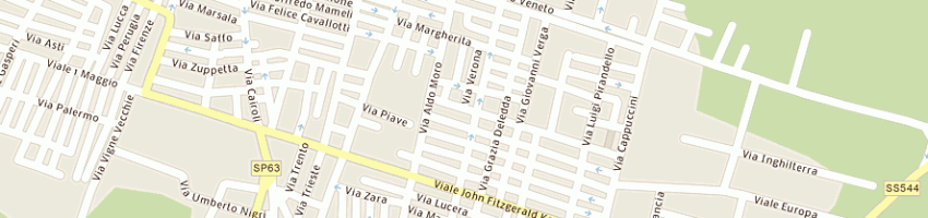 Mappa della impresa conte michele a TRINITAPOLI