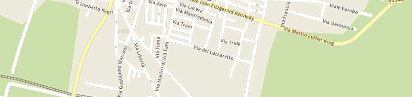 Mappa della impresa fratelli termine snc di domenico e felice termine a TRINITAPOLI