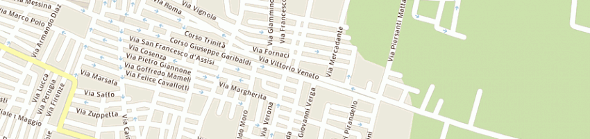 Mappa della impresa boccasile adalgisa a TRINITAPOLI