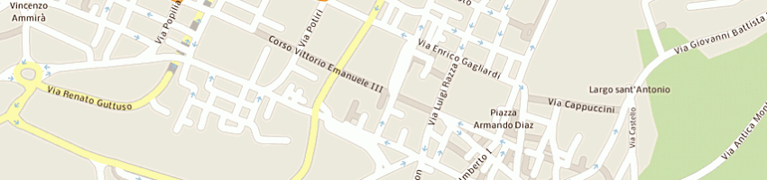 Mappa della impresa inbar sas di vincenzo insarda' e c a VIBO VALENTIA