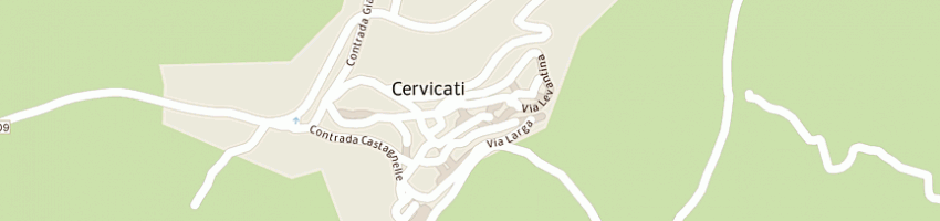 Mappa della impresa farmacia di cosentino biagio  a CERVICATI