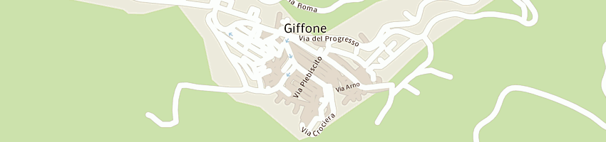 Mappa della impresa carbone giuseppe a GIFFONE