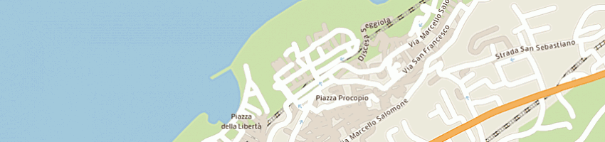 Mappa della impresa toscano antonino  a PIZZO